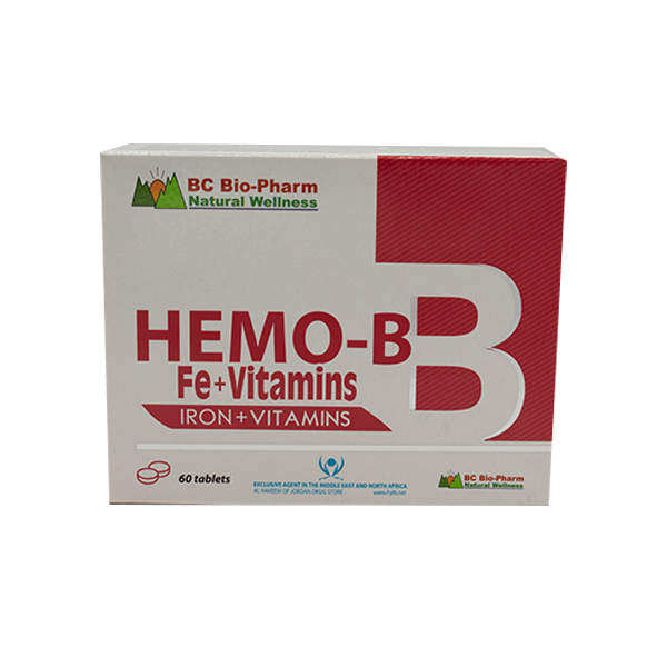 Hemo-B Iron With Vitamins 60 Capsule